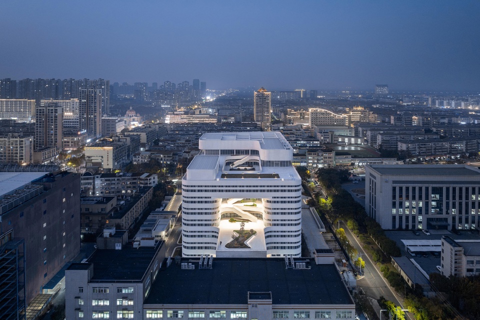 haimen iccf group fashion industrial park by gmp