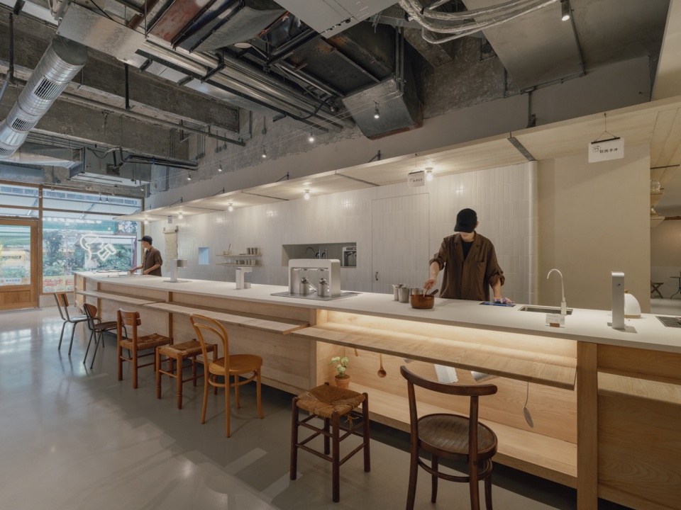 heytea craft store by say architects