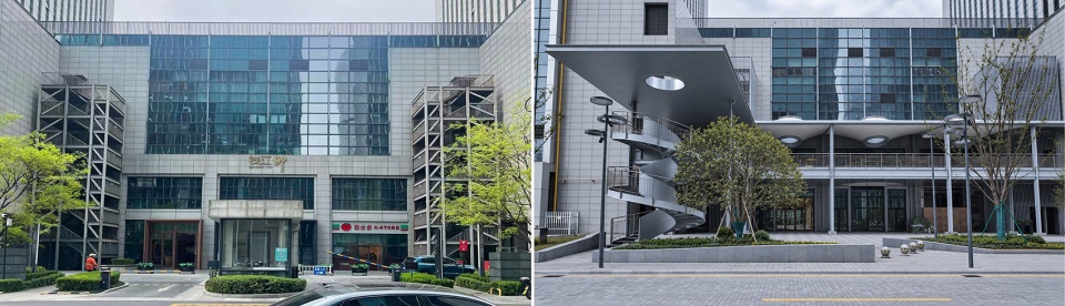integrarted renewal of yuelang road block by original design