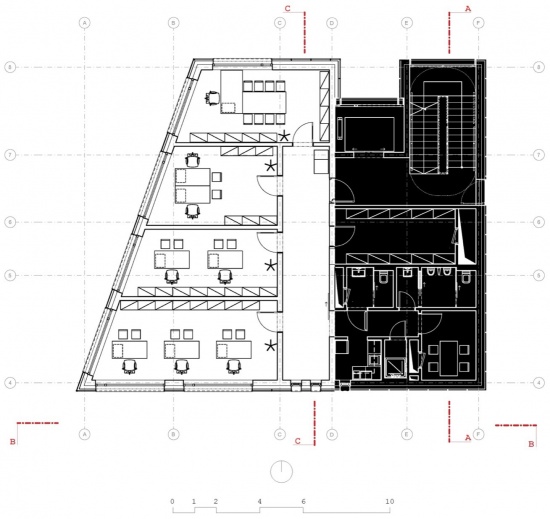 prague fire rescue service by architektura q3b