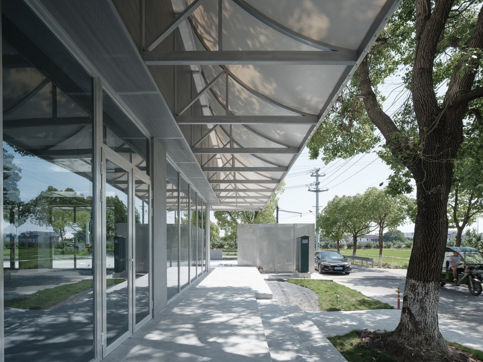 qingdeng village public gallery by atelier anonymou