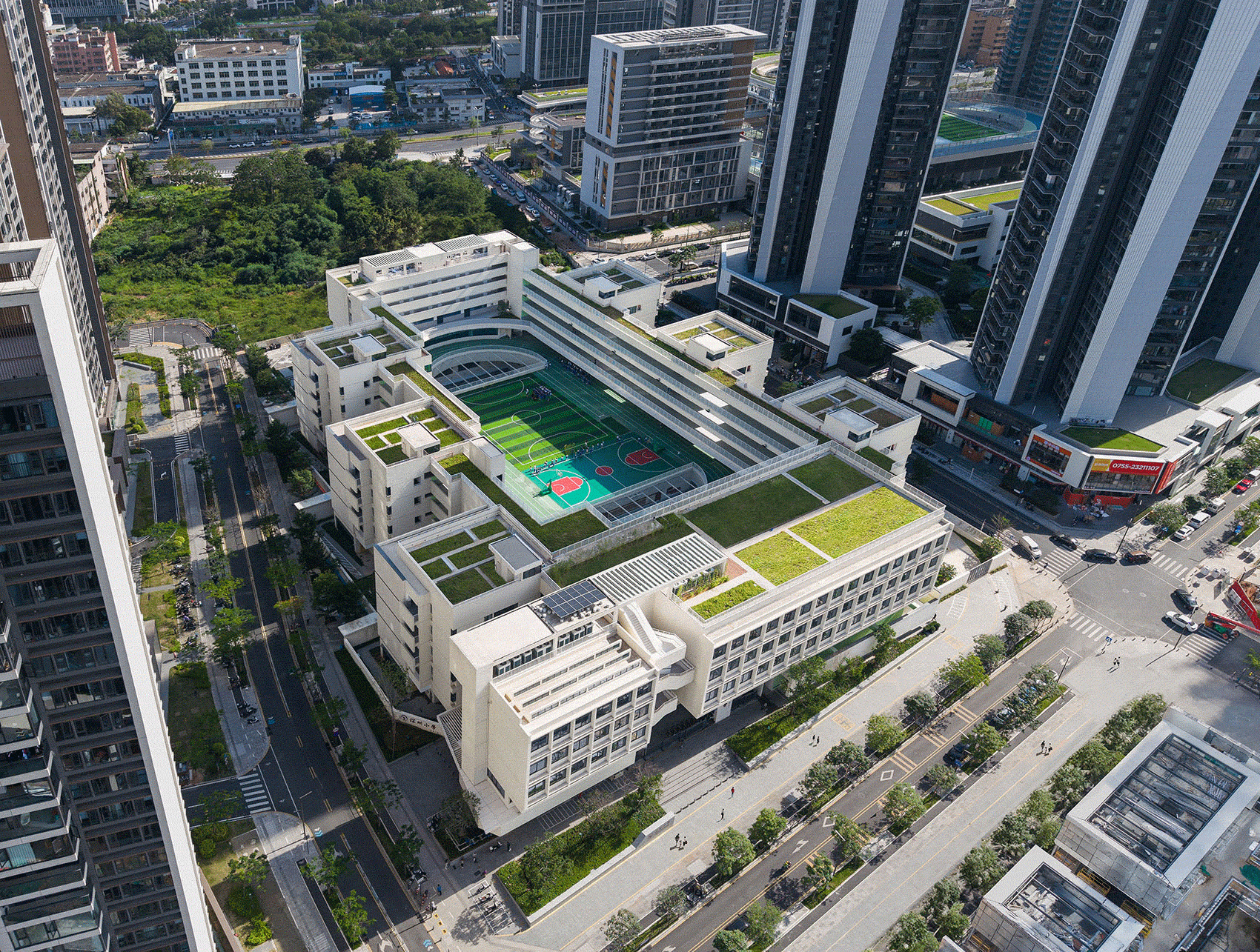 Shishan Campus Shenzhen Primary School Group Guangming School by AUBE