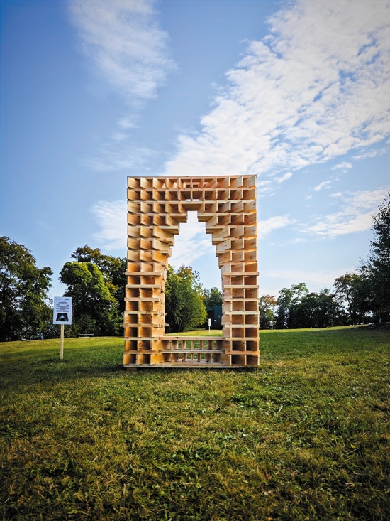 The Lens by Evgeny Makarenko Timber Architecture Workshop