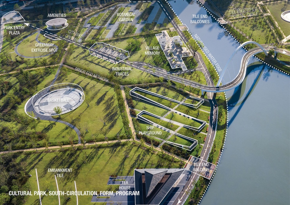 XICHENG CANAL LANDSCAPE by Brearley Architects Urbanists BAU