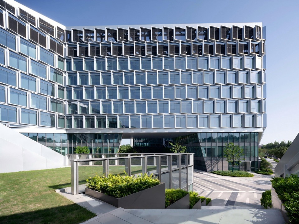 china mcc5 groups lingang headquarters campus by china mcc5 group corp ltd