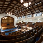 The Butterfly + First Baptist Church Complex by Revery Architecture Inc.