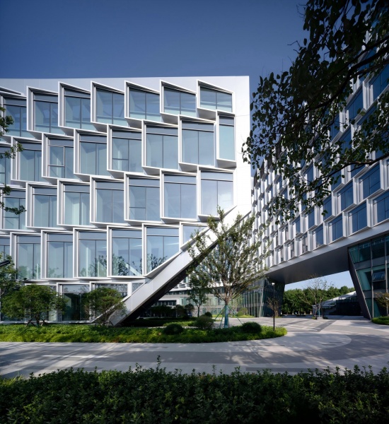 china mcc5 groups lingang headquarters campus by china mcc5 group corp ltd