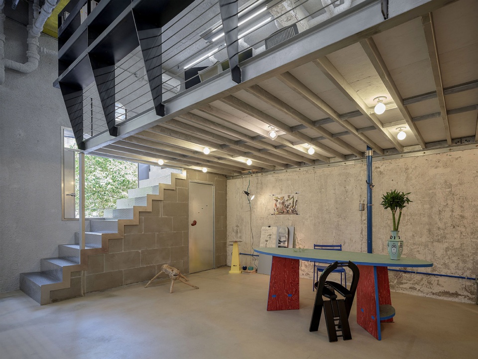 half construction office by archwaste
