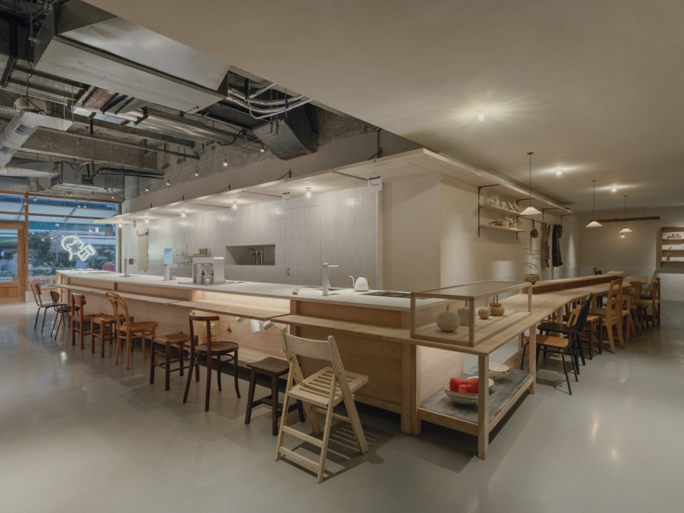 heytea craft store by say architects
