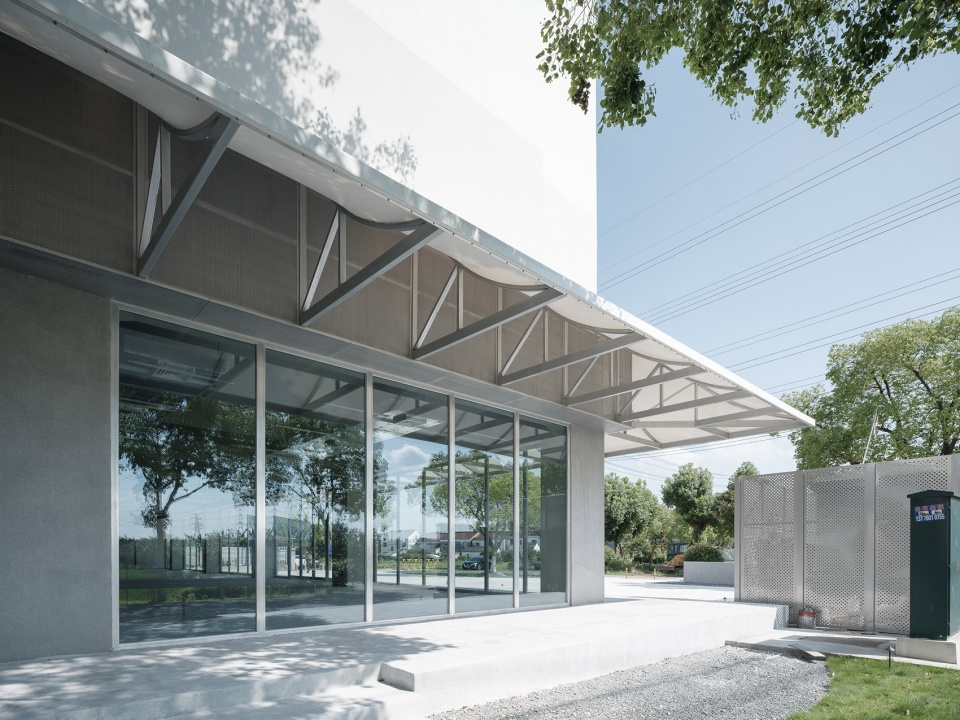 qingdeng village public gallery by atelier anonymou
