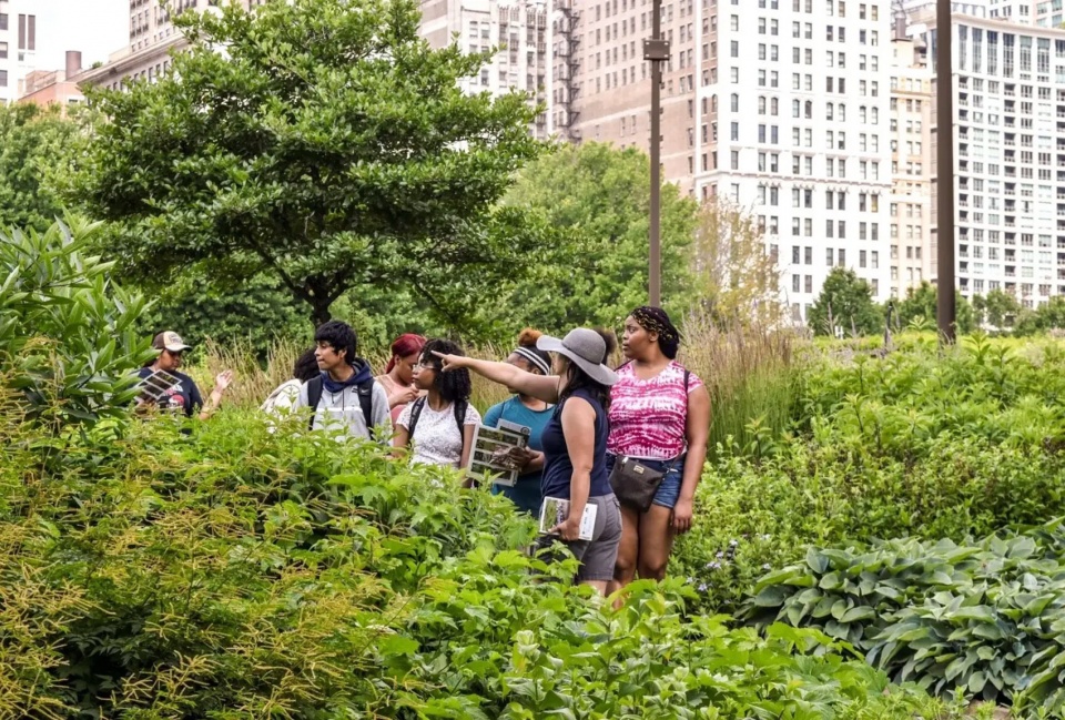 Lurie Garden at Millennium Park