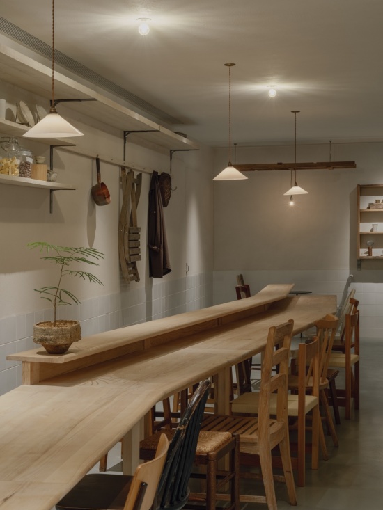 heytea craft store by say architects