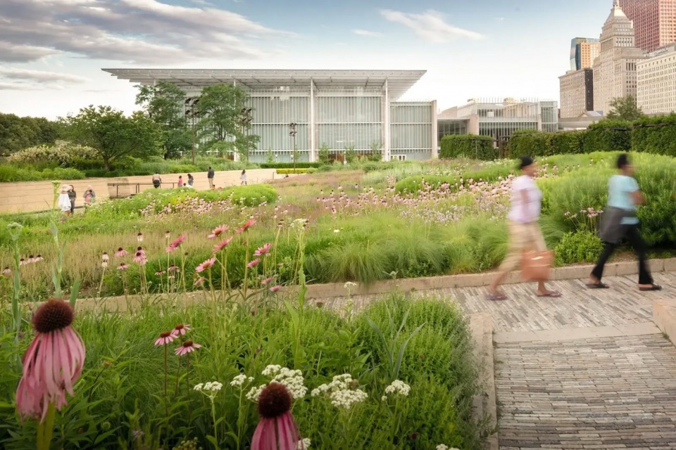 Lurie Garden at Millennium Park