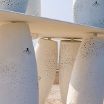 Among the Corals: A Seaside Swing Installation by XBTW Office