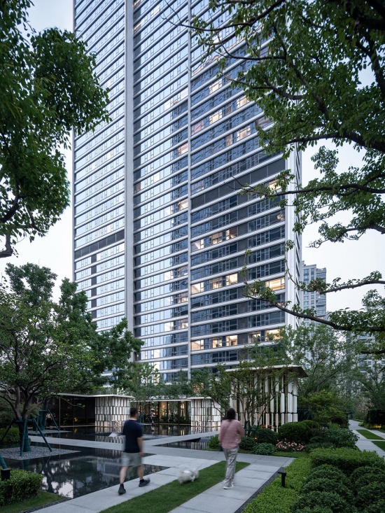 china overseas arbour by goa group of architects