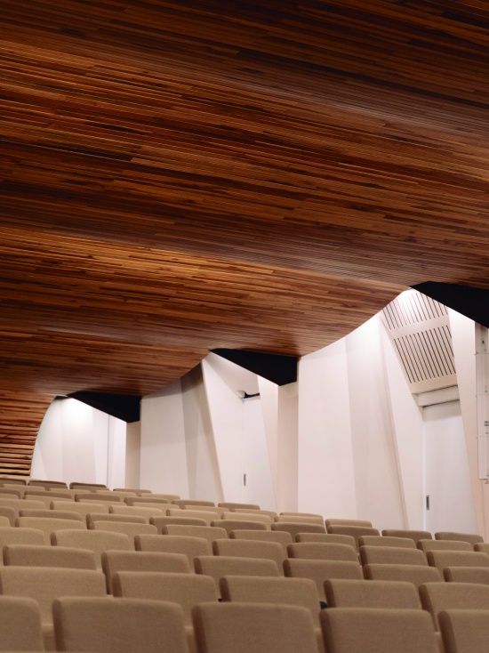 student theater at don bosco salesian technical college by studio blur