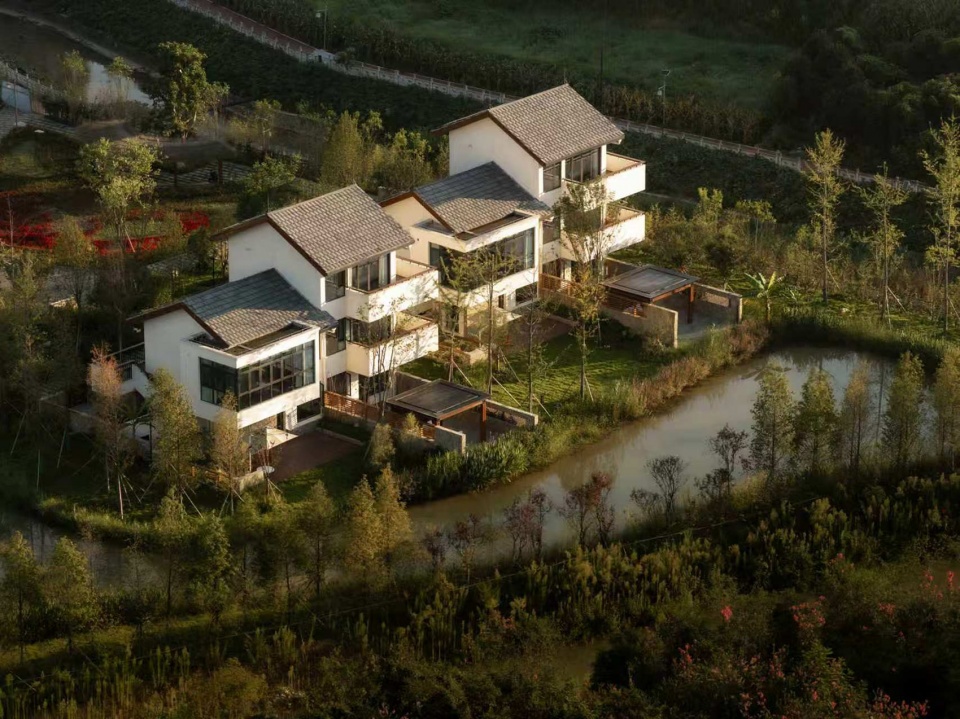 the baoluan paddy field homestay by yueji architectural design