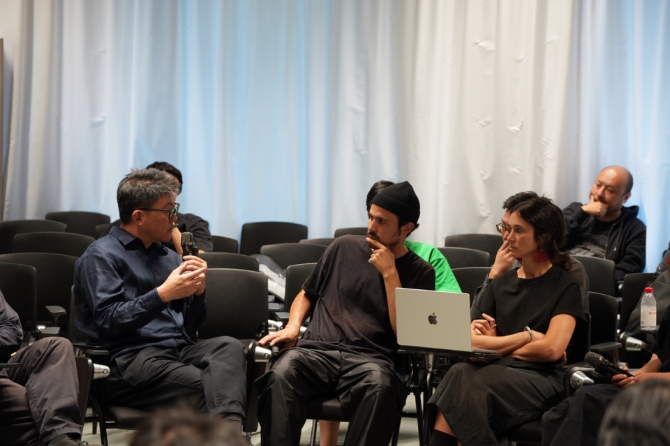 the seventh half stage exhibition structuring fragments opens