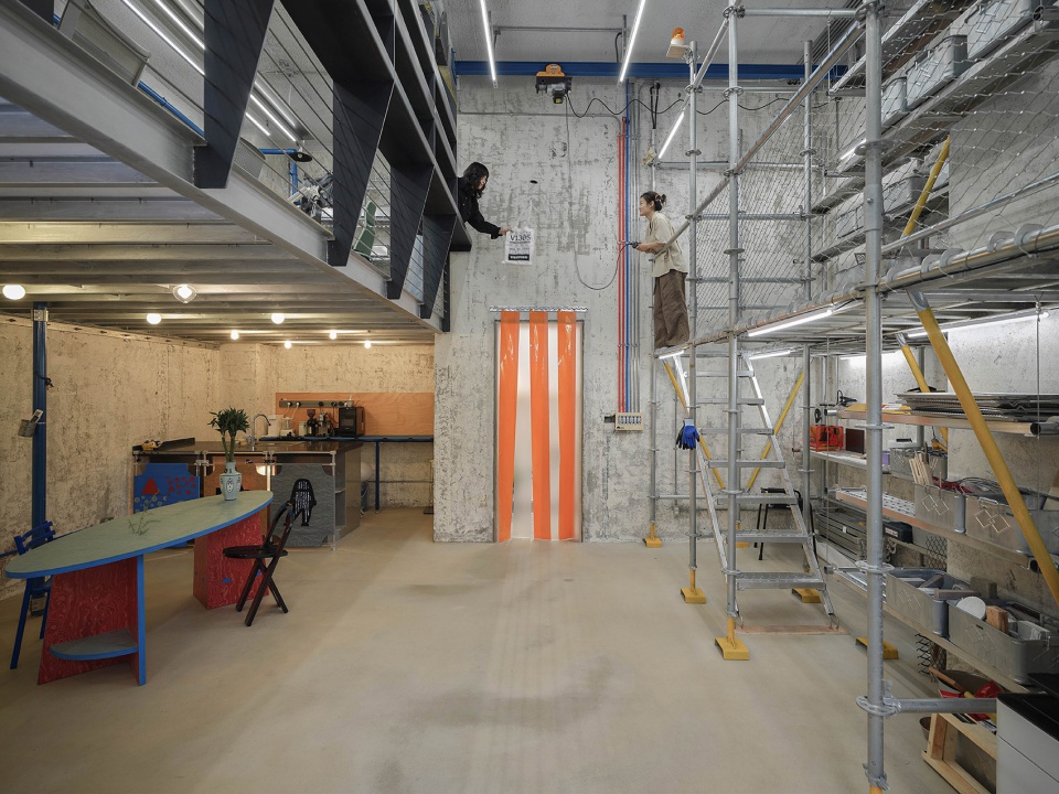 half construction office by archwaste