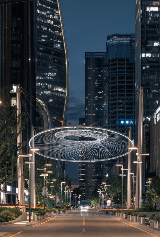 integrarted renewal of yuelang road block by original design
