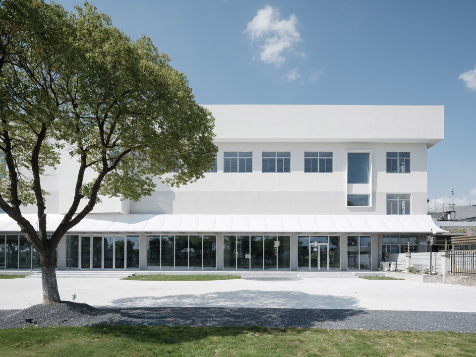 qingdeng village public gallery by atelier anonymou