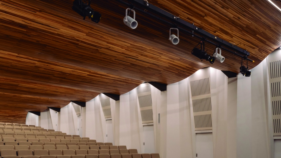 student theater at don bosco salesian technical college by studio blur