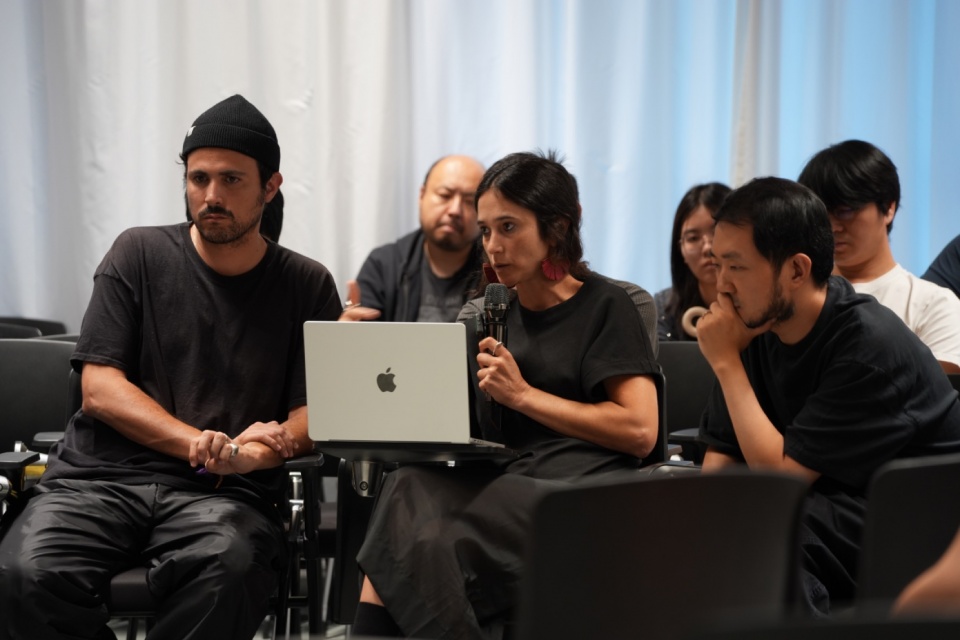 the seventh half stage exhibition structuring fragments opens