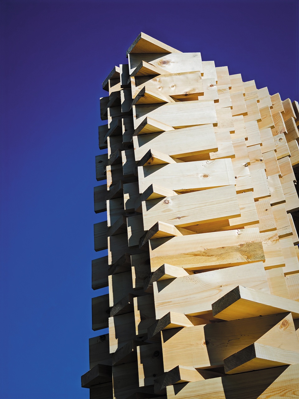 The Lens by Evgeny Makarenko Timber Architecture Workshop