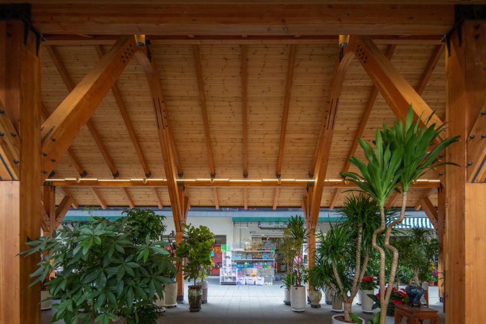 bonsai pavilion at shenzhen dutch flower town by hcs