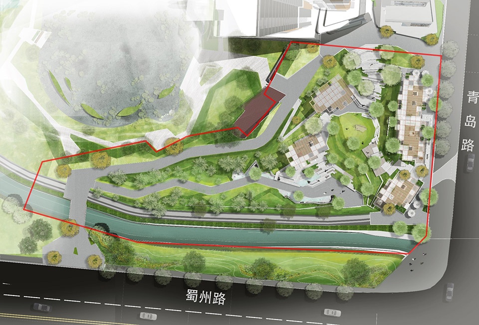 cornori landscape design by zd