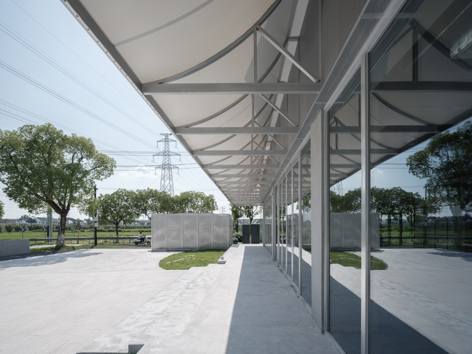 qingdeng village public gallery by atelier anonymou