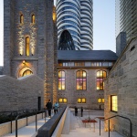 The Butterfly + First Baptist Church Complex by Revery Architecture Inc.