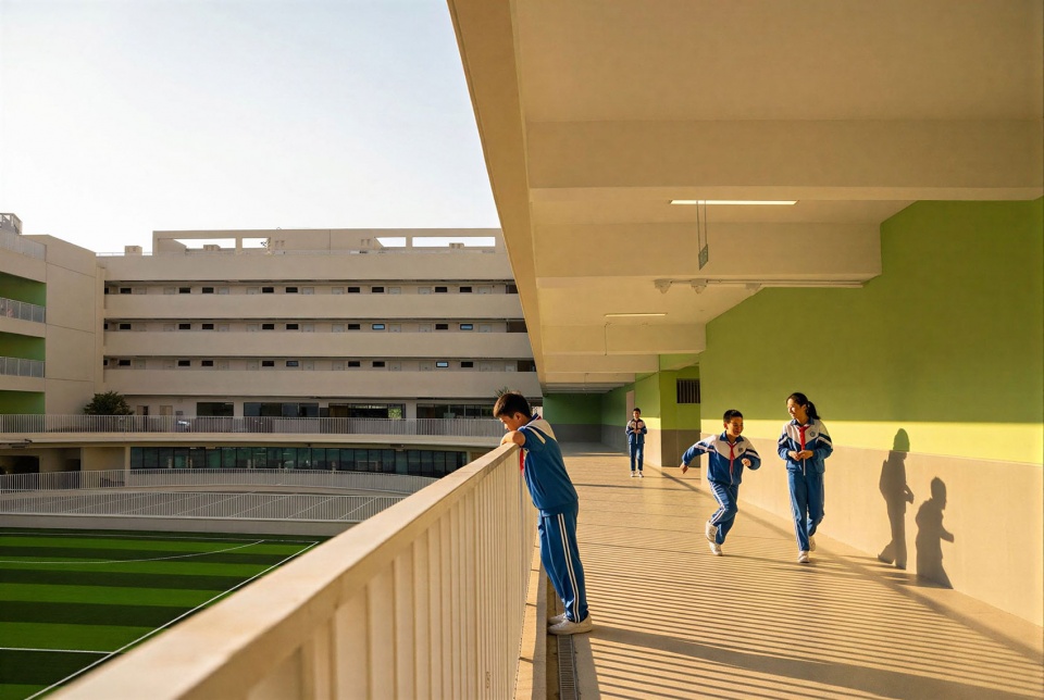 Shishan Campus Shenzhen Primary School Group Guangming School by AUBE