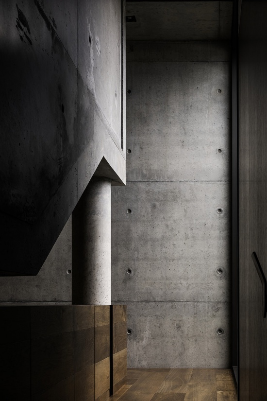 adelaide street house by robert simeoni architects