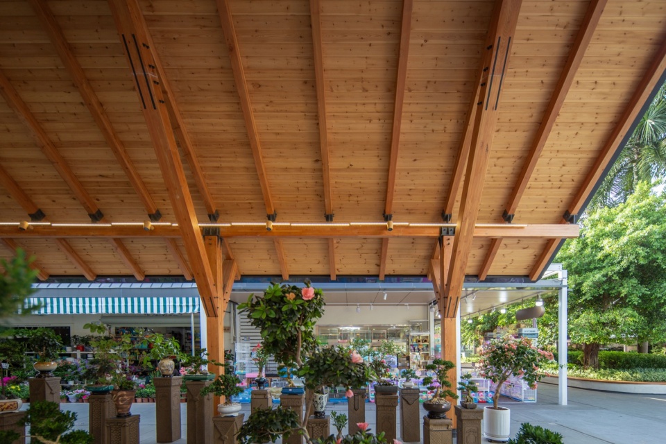 bonsai pavilion at shenzhen dutch flower town by hcs