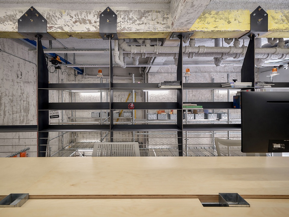 half construction office by archwaste