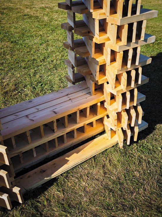The Lens by Evgeny Makarenko Timber Architecture Workshop