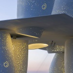 Among the Corals: A Seaside Swing Installation by XBTW Office