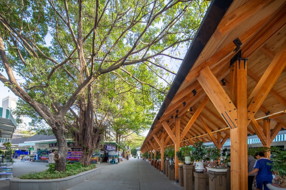 bonsai pavilion at shenzhen dutch flower town by hcs