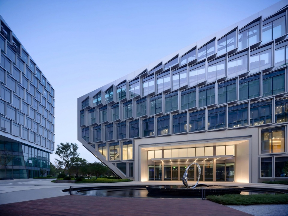 china mcc5 groups lingang headquarters campus by china mcc5 group corp ltd