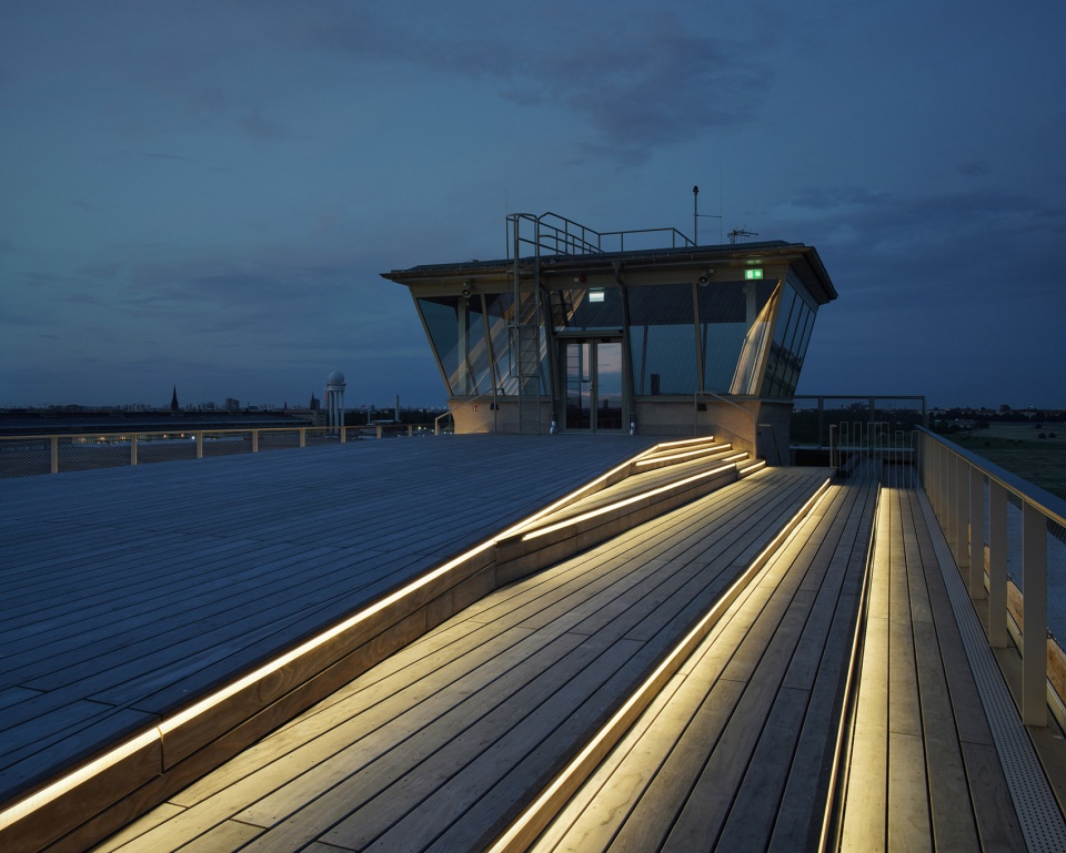 conversion thf tower tempelhof airport in berlin by mlzd