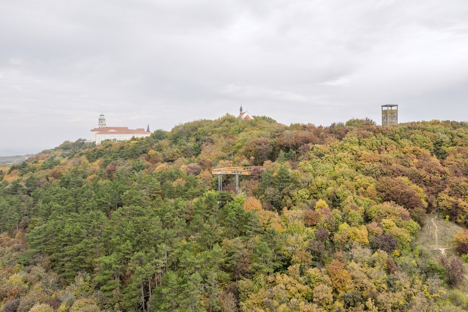 foliage educational lookout and trail by okka studio