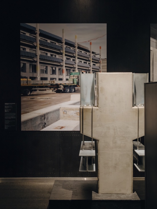 the seventh half stage exhibition structuring fragments opens