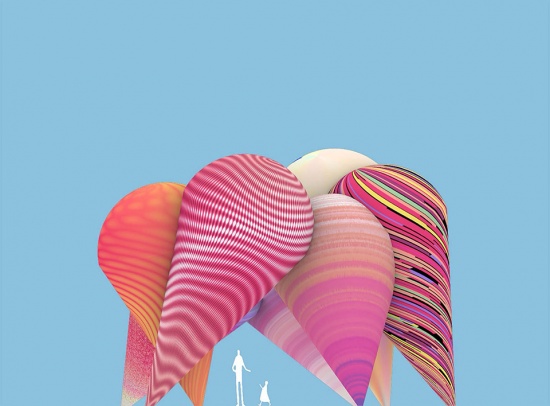 Seven Cones — A Visible Embrace