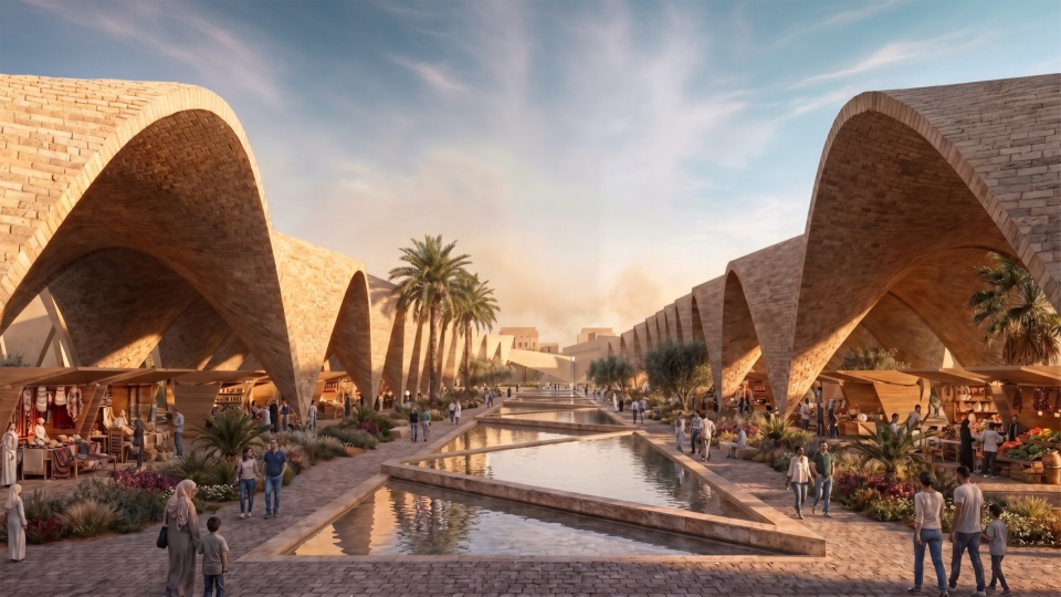 benghazi 2050 vision and digital planning hub by zha