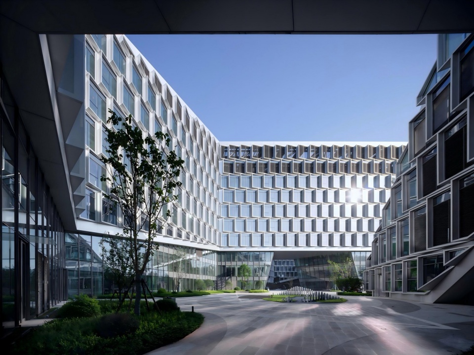 china mcc5 groups lingang headquarters campus by china mcc5 group corp ltd