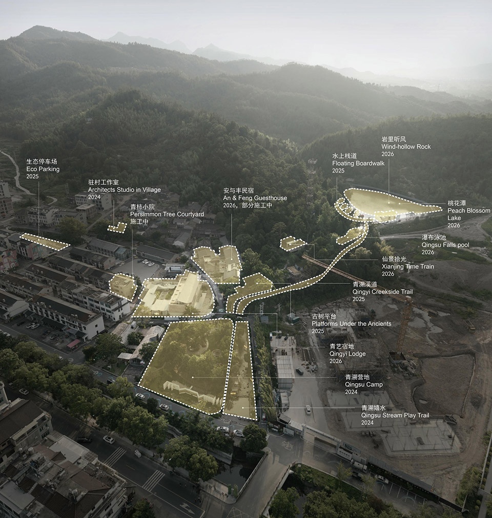 rural revitalization in xianjing village by hsu du architects