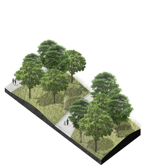Parque Zamalanda de la ribera del Nervión by Burgos Garrido Arquitectos