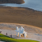 Among the Corals: A Seaside Swing Installation by XBTW Office