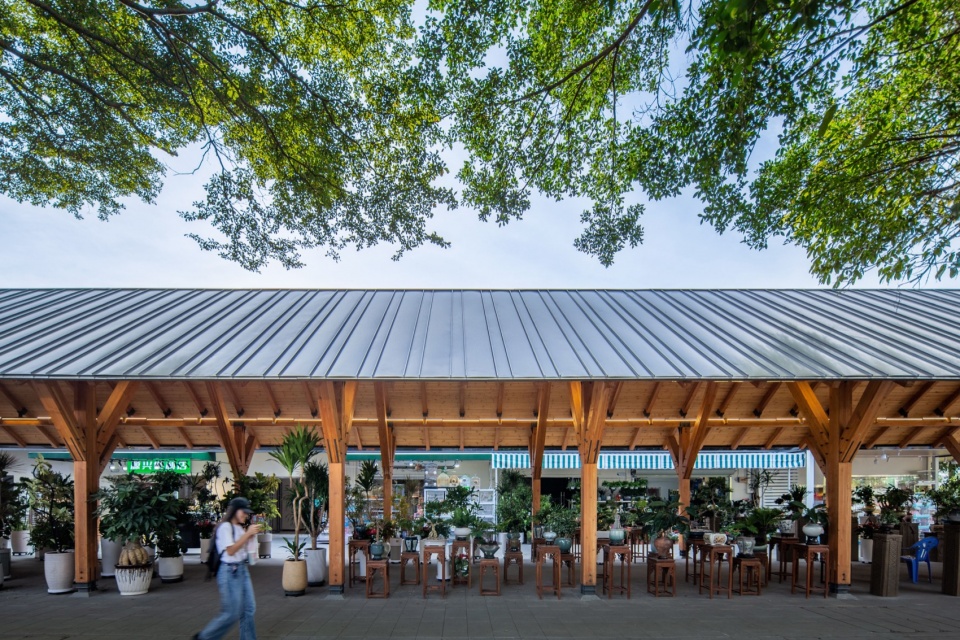 bonsai pavilion at shenzhen dutch flower town by hcs